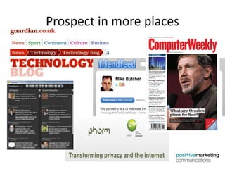 Prospect in more places