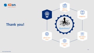 Thank you!
011
42on Ceph Month2021
 