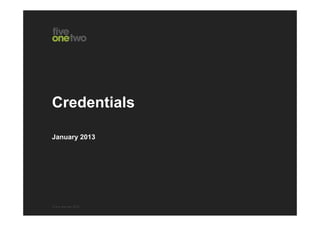Credentials

January 2013




© five one two 2012
 