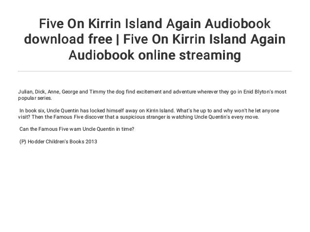 five on kirrin island again