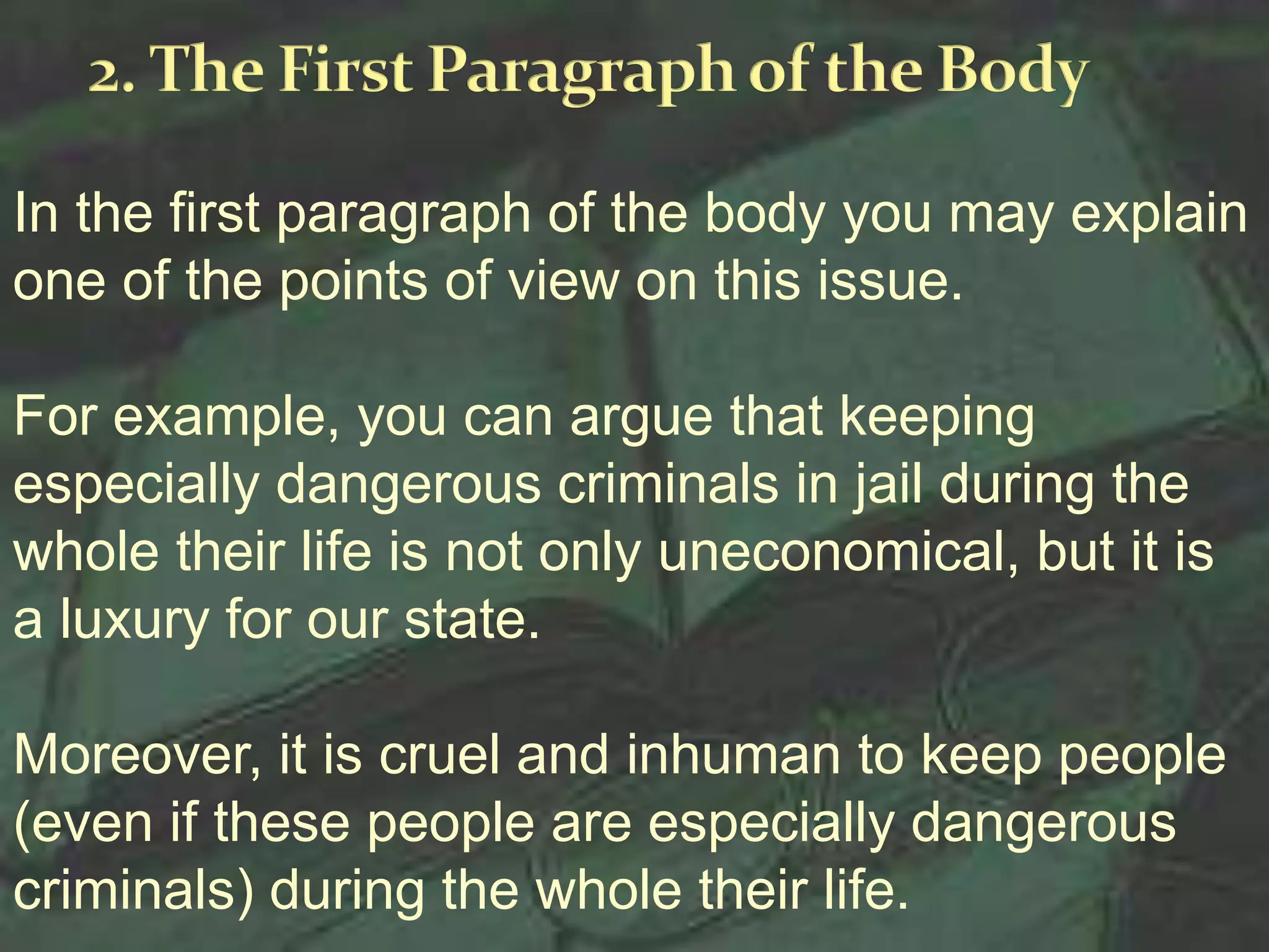 Five paragraph essay | PPT