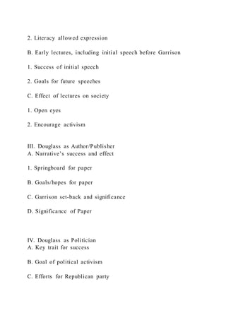Five Paragraph Outline A classic composition format is | PDF