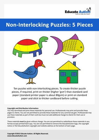 Five Piece Puzzles - Educate Autism.pdf