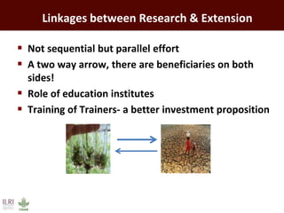 Five messages in scaling out and reaching out to the grassroots 