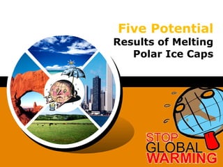 Five Potential  Results of Melting Polar Ice Caps 