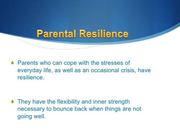 Five protective factors