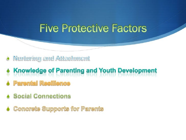 Five protective factors