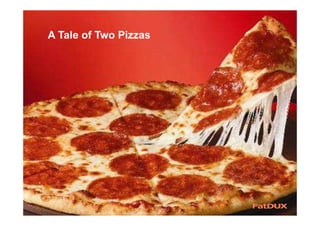 A Tale of Two Pizzas
 