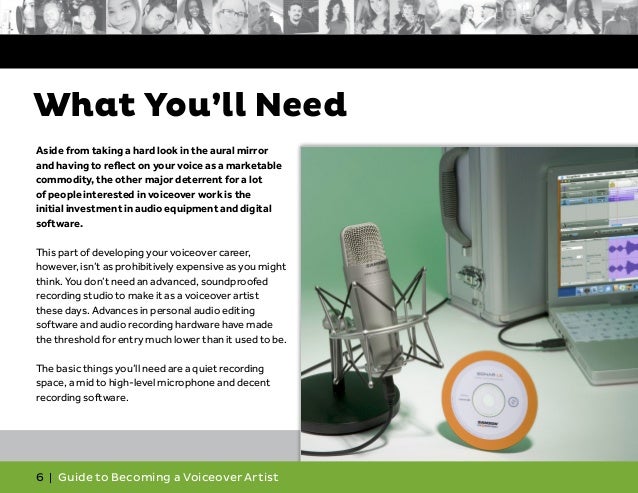 Guide to Becoming a Voiceover Artist