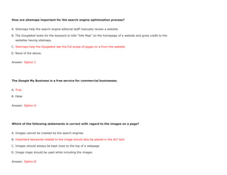 Fiverr Seo Skill Assessment Test Answers 2021 Updated Editorialge