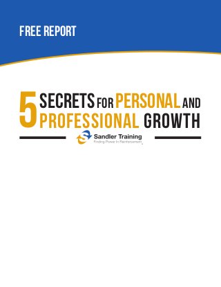 FREE REPORT

5

secrets for personal and
professional growth

 