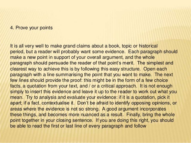 Effective essay writing