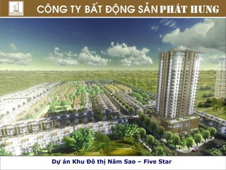 Dự án Khu Đô thị Năm Sao – Five Star 