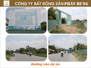 Đường vào dự án 