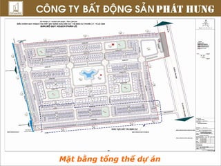 Mặt bằng tổng thể dự án 