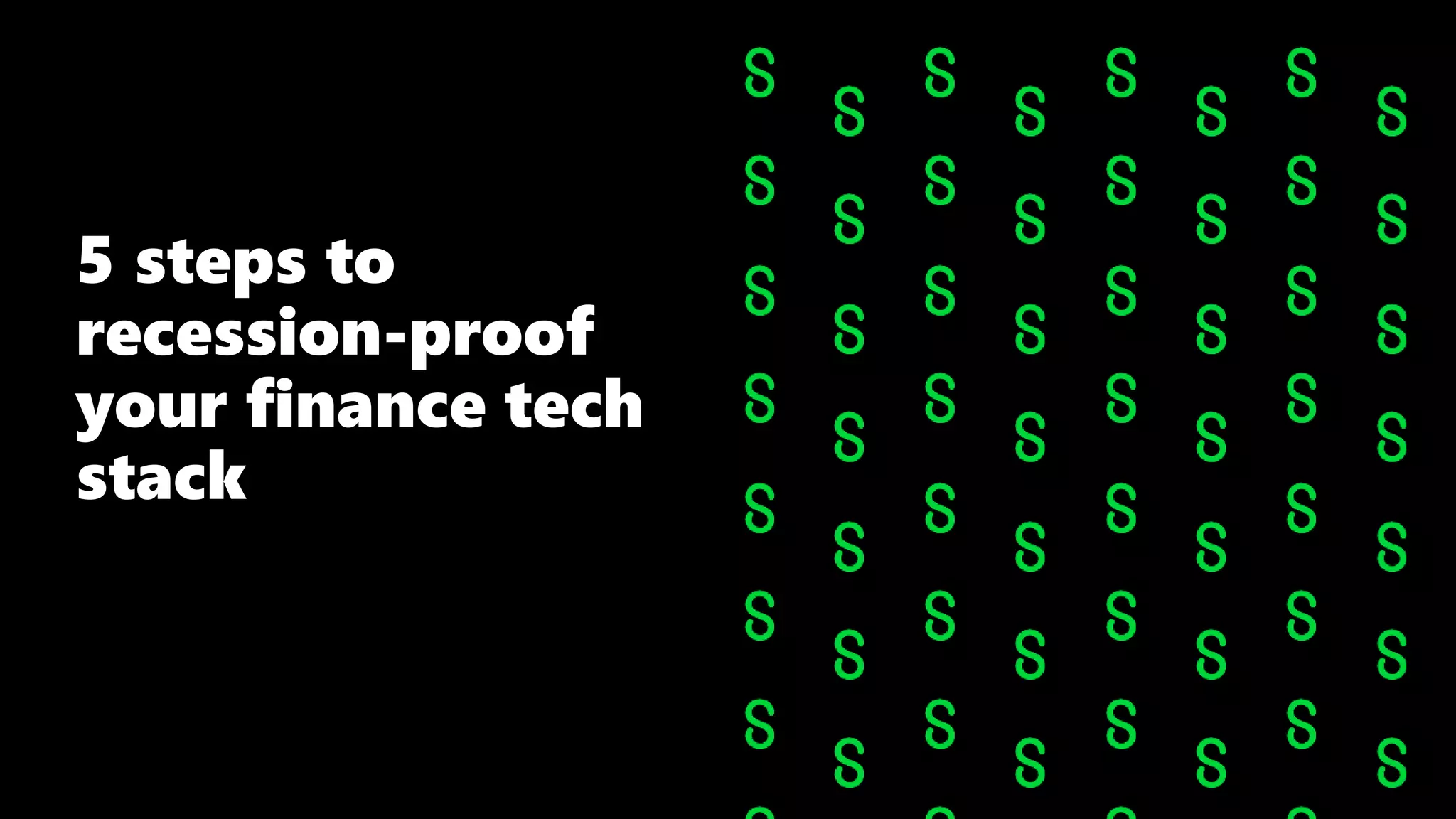 Five Steps to Recession Proof your FinOps Tech Stack.pptx