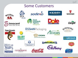 Some Customers

All rights reserved worldwide. Copyright © 2013 Gael Ltd.

 