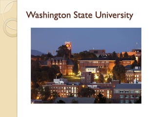 Washington State University
 