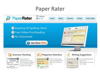 Paper Rater
 
