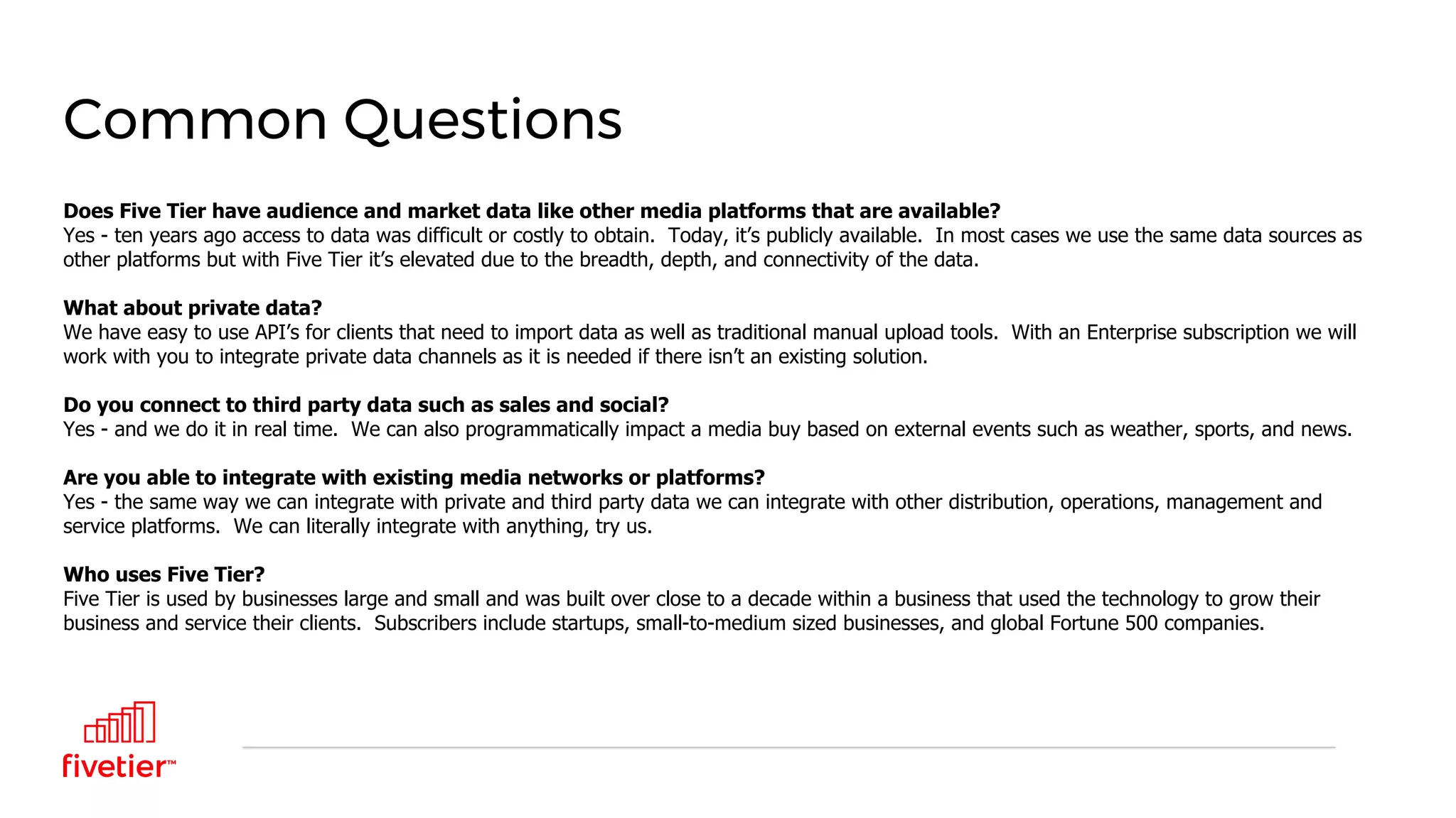Select PartnersDataAccessSupport
Media
 