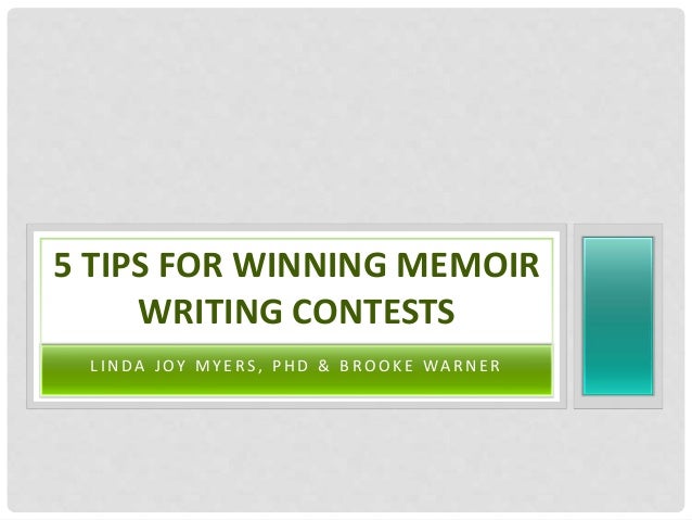 Memoir writing contests 2021 image