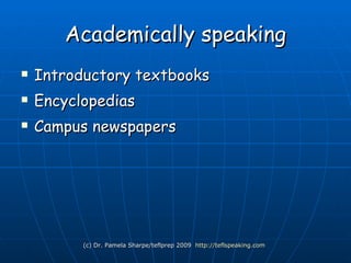 Strategy 4 Read academic content 