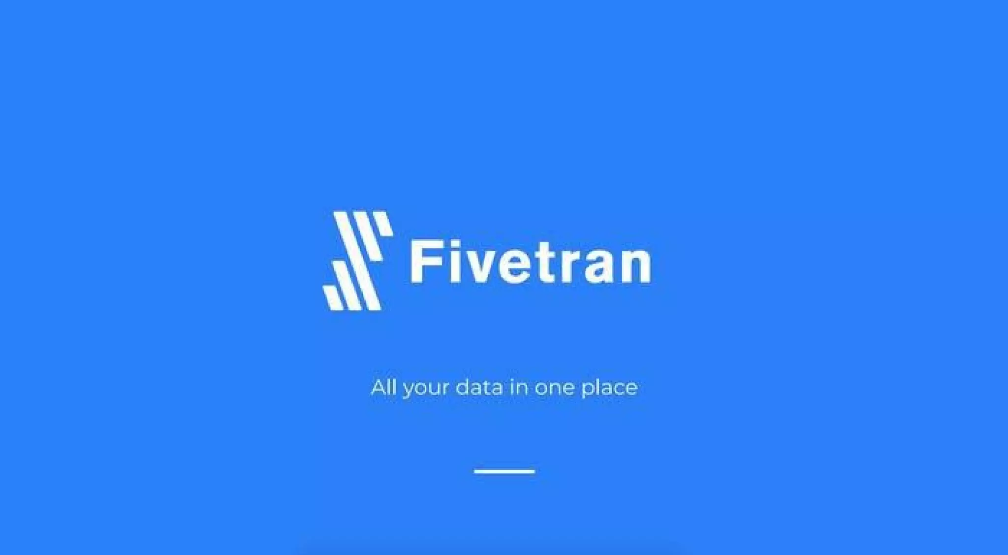 Fivetran pitch deck