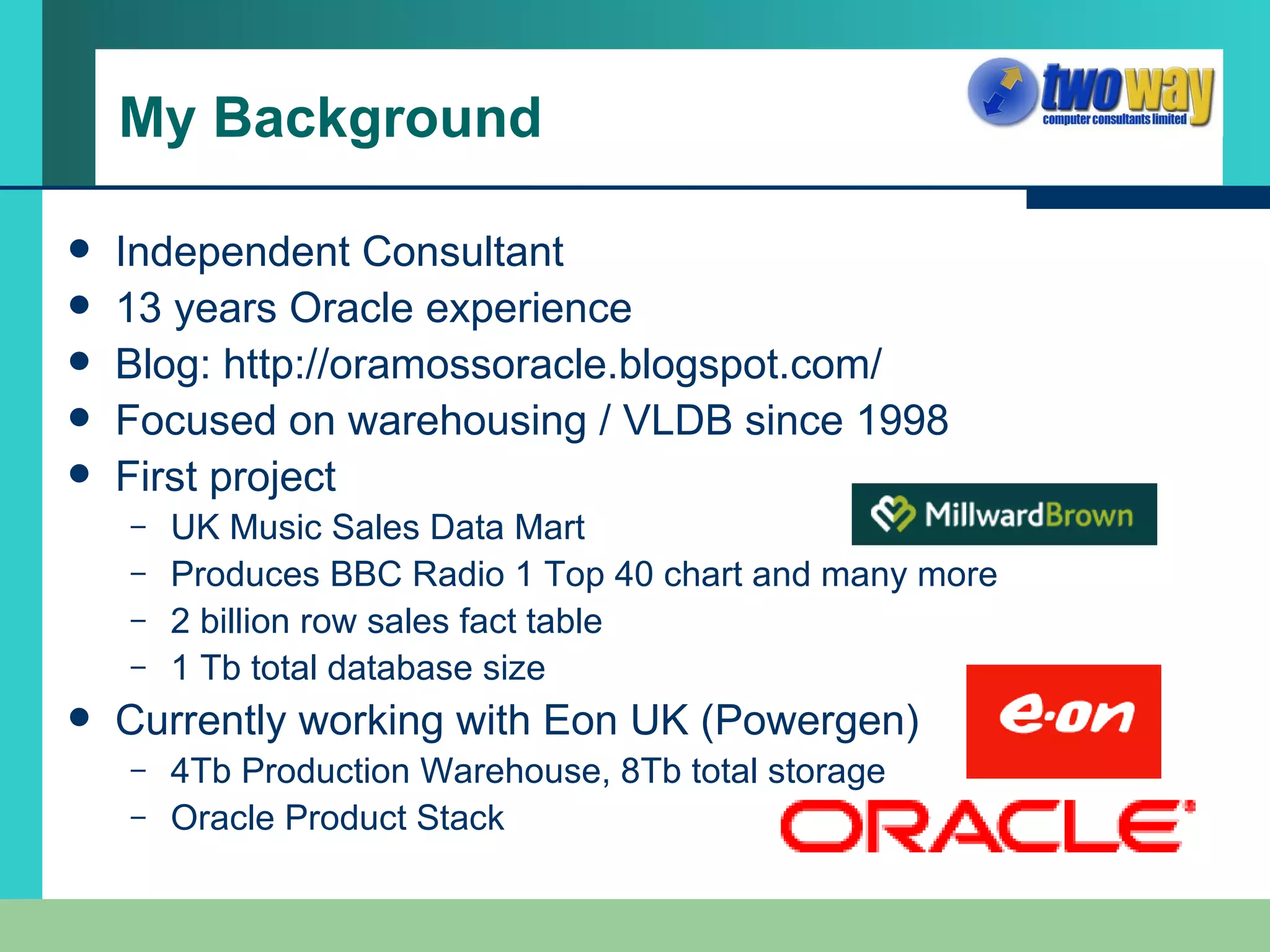 Five Tuning Tips For Your Datawarehouse | PPT