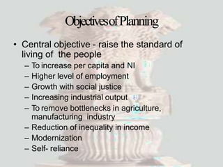 Five year Plans ppt for M.Sc Nursing Students | PPTX