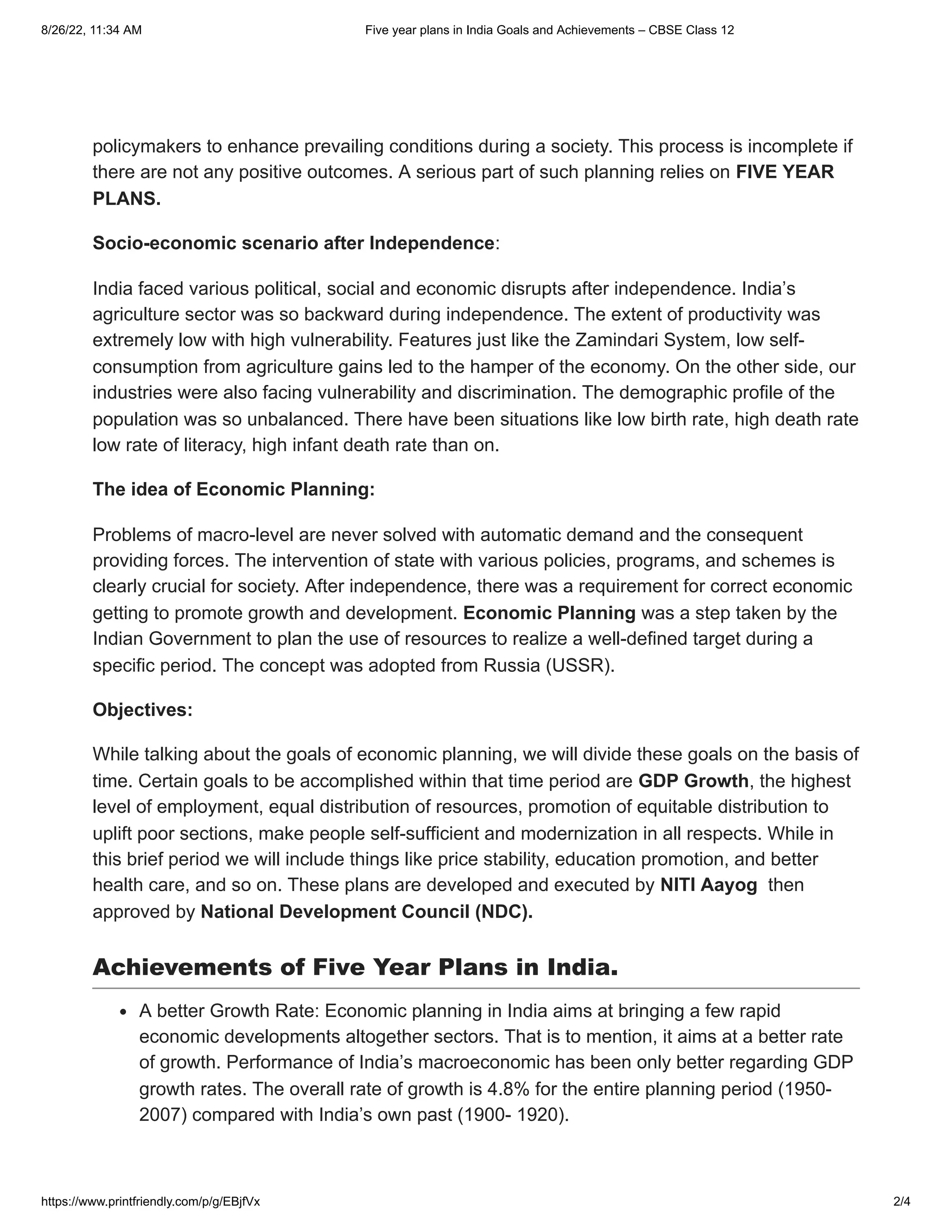 five-year-plans-in-india-goals-and-achievements-cbse-class-12-pdf
