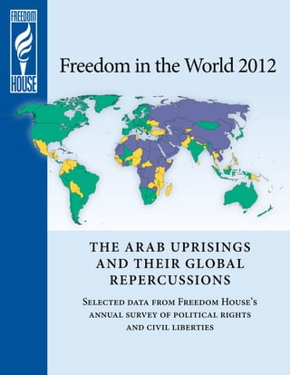 Freedom in the World 2012




   The Arab Uprisings
    and Their Global
     Repercussions
  Selected data from Freedom House’s
   annual survey of political rights
          and civil liberties
 