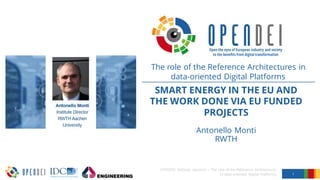 Smart Energy in the EU and the work done via EU funded projects | PDF