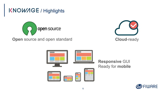 FIWARE Global Summit - Business Intelligence using Knowage | PDF