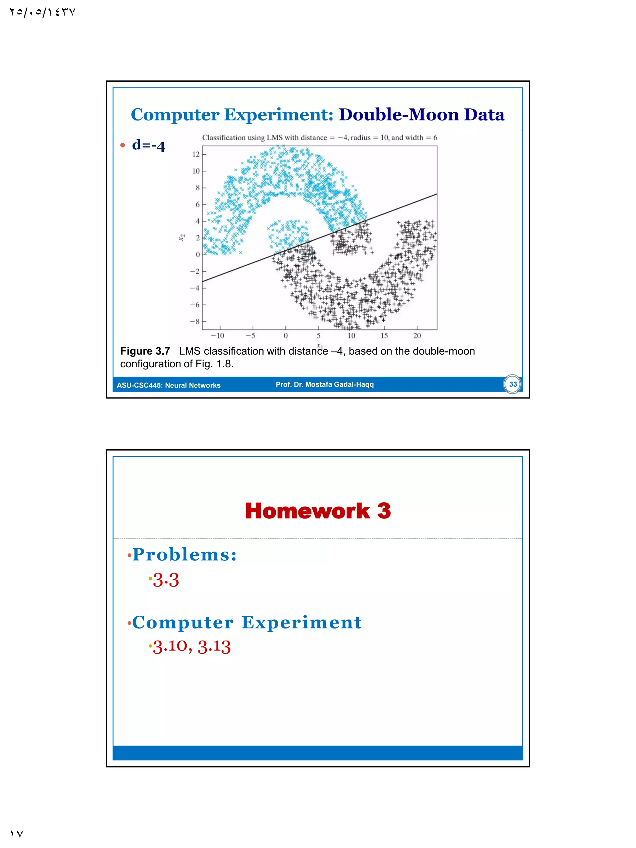 ASU-CSC445: Neural Networks Prof. Dr. Mostafa Gadal-Haqq Cost Function Usually linear models produce concave cost functions Figure copyright of Andrew Ng. 17 