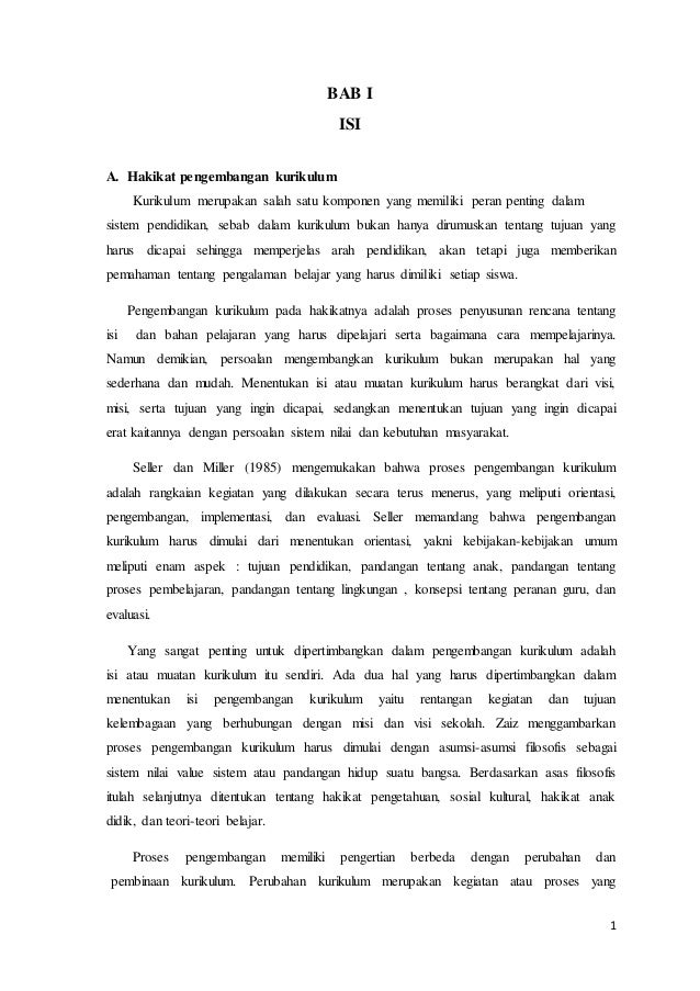 Paper Landasan Pengembangan Kurikulum