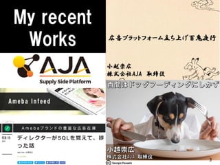 /79
My recent
Works
3
 