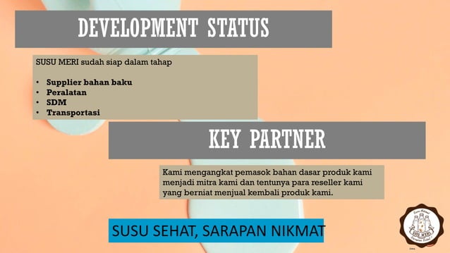 Susu Meri Business Plan | PDF