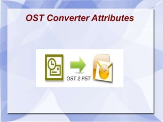 Fix ost-file | PPT