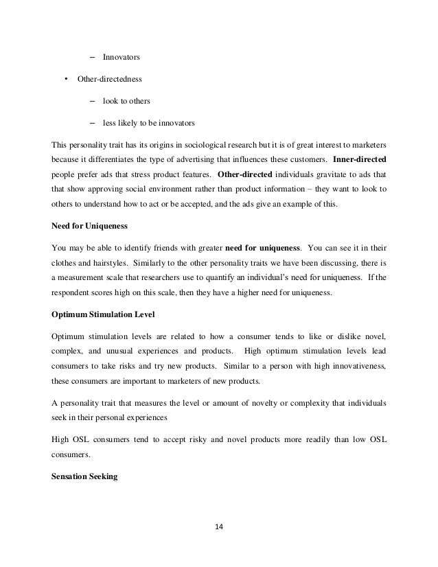 Fixated consumption behavior final