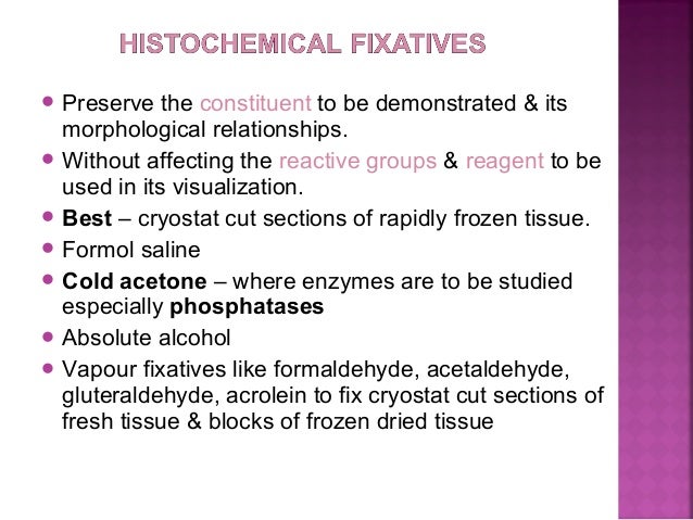 fixation and fixatives This ihc fixation protocol provides detailed descriptions of paraformaldehyde, ethanol, methanol and acetone fixation methods, as well as perfusion fixation. fixation and fixatives This ihc fixation protocol provides detailed descriptions of paraformaldehyde, ethanol, methanol and acetone fixation methods, as well as perfusion fixation.
