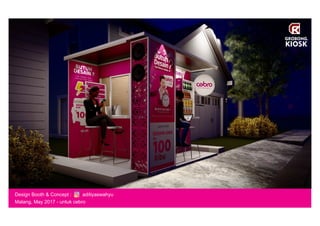 Design Booth & Concept : aditiyaswahyu
Malang, May 2017 - untuk cebro
GROBONG.
KIOSK
 