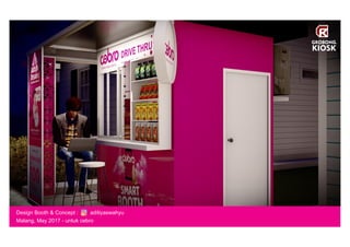 Design Booth & Concept : aditiyaswahyu
Malang, May 2017 - untuk cebro
GROBONG.
KIOSK
 