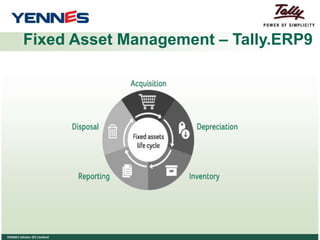 Fixed Asset Management – Tally.ERP9
 