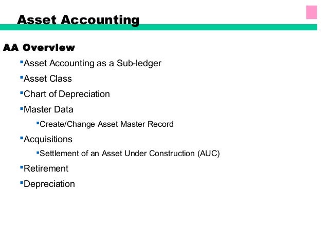 Asset Accounting Flow Chart In Sap