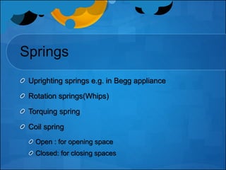 Fixed orthodontic appliances | PPTX