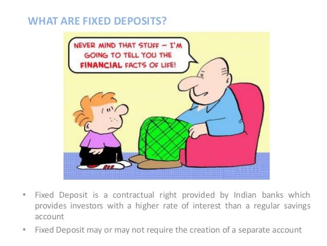 Fixed Deposits Fixed Deposits