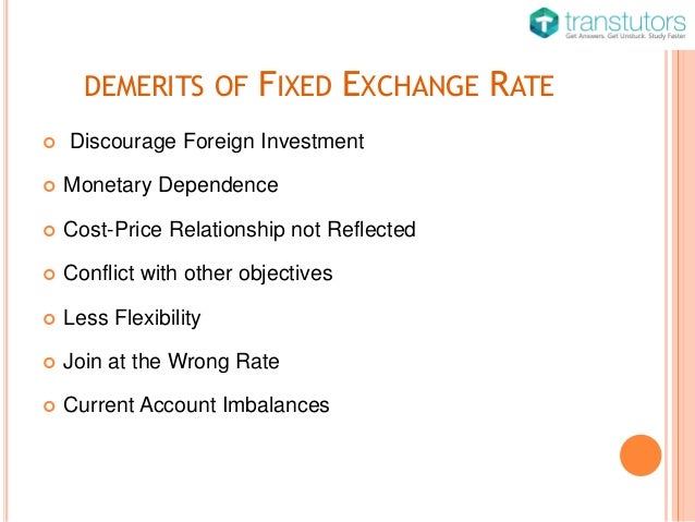Fixed Exchange Rate | Economics