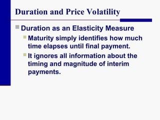 Reduce Duration Fixed Income Fixed income mechanis and analysis from the fundamentals | PPT