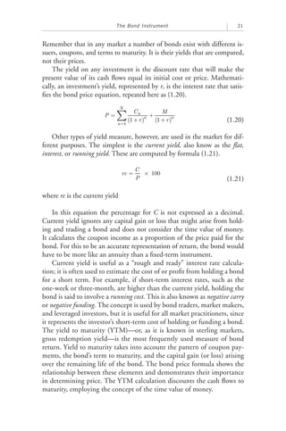 Fixed Return Instrument Fixed income securities_and_derivatives_handbook_analysis_and_valuation ...