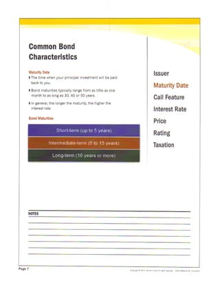 Fixed income workbook